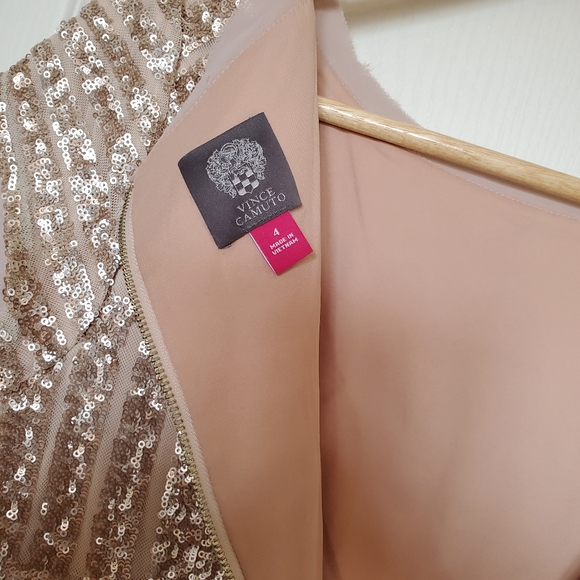 Vince Camuto Sequin Cocktail Dress - Picture 7 of 11